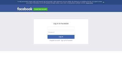 Www welcome to facebook login